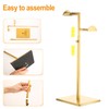 KMtilsh 2 Pack Purse Stands for Display,Gold Handbag Display Stand,