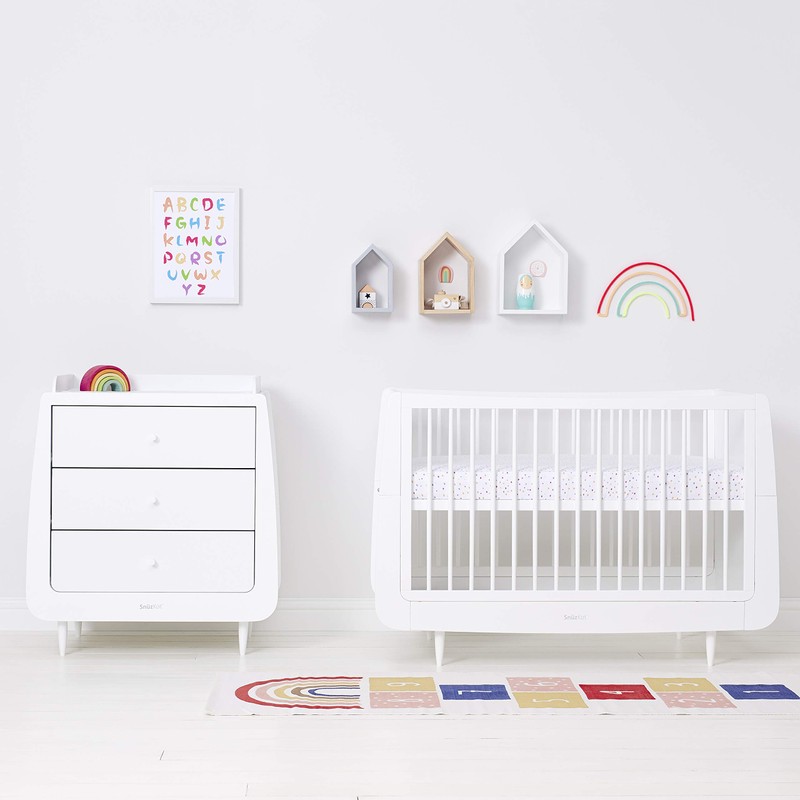 2 Pack Cot & Cot Bed Fitted Sheets 140 x