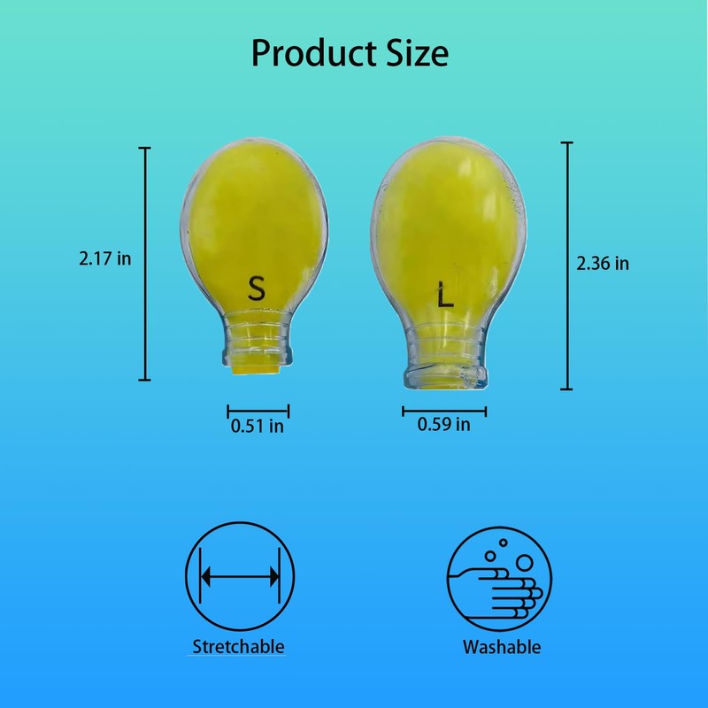 Givam Waterproof Toe Cover & Finger Protectors for Shower and