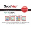GOODVAC Sharp FZ-A80HFU Ion Air Purifier Replacement HEPA Filter