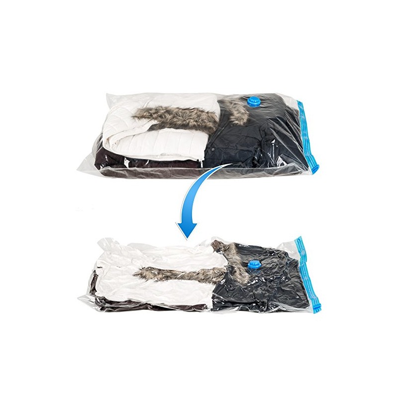 TecTake 402525 Vacuum Storage Bag Clothes Bag Various Quantities and