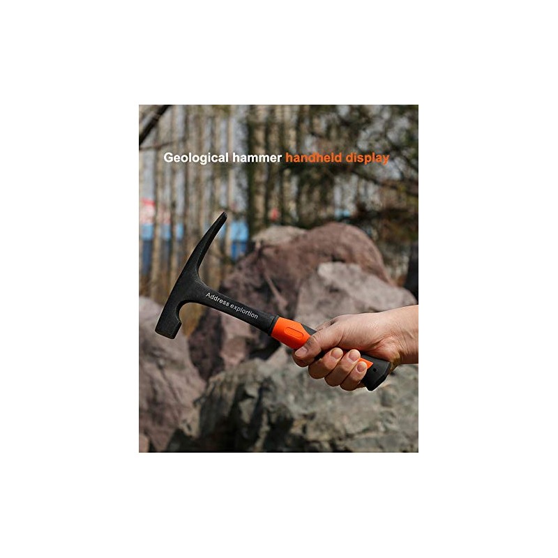 Forged Brick Hammer, Geologist Rock Pick, Bricklayer's/Mason's Hammer - 30