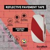 DuraMark RPT-750 Hazard Safety Warning Stripe Tape, Durable Outdoor Heavy