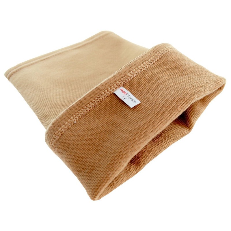 NeoPhysio Medical Grade Elastic Compression Thigh Support, Beige Tubular Sleeve