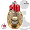 tecuro Ball Valve with Screw Connection G 1/2 Inch x