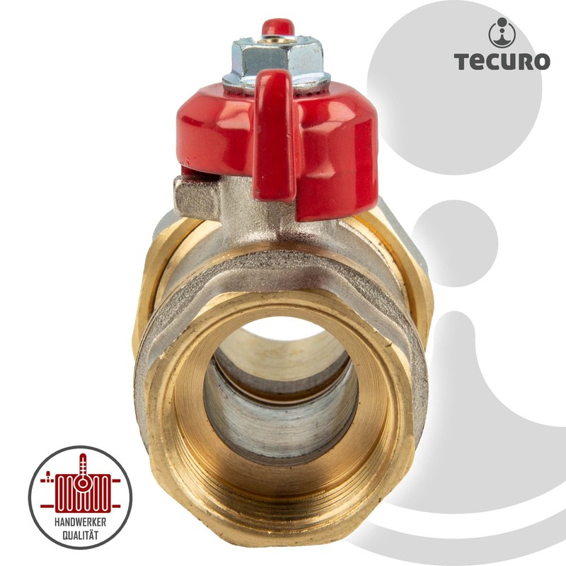 tecuro Ball Valve with Screw Connection G 1/2 Inch x