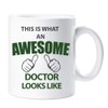 This Is What An Awesome Doctor Looks Like Mug Gift Birthday Christmas