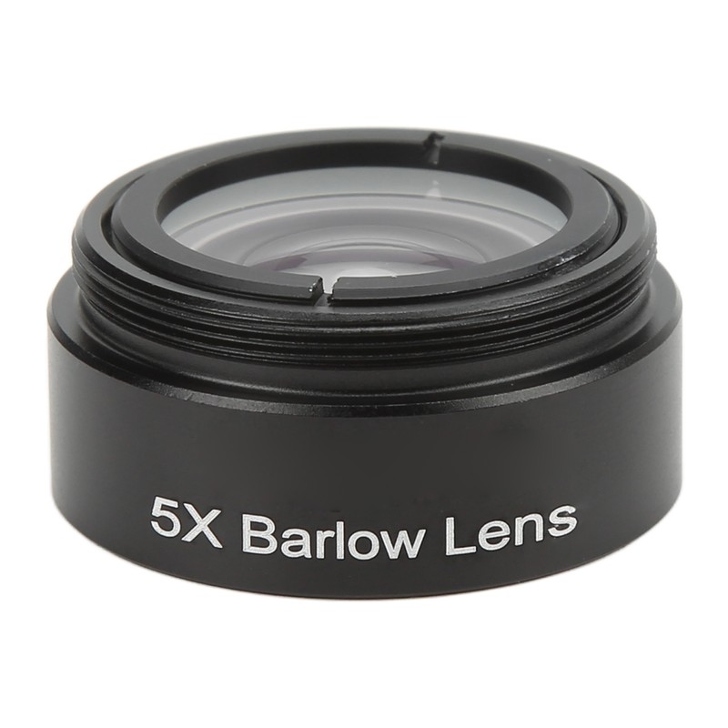 5X Barlow Lens M28.6 Threaded Interface Stereo Microscope Auxiliary Objective