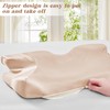 P Pothuiny 2 Pcs Satin Pillowcase for Cervical Pillow, Smooth
