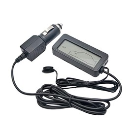 MASO DC12V Car Digital Thermometer LCD Car Inside/Outside Temp Meter Gauge for Lorry and Truck