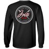 Joe's Surf Shop Men's Double Board Logo Long Sleeve Cotton