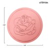 250pcs Envelope Seal Stickers, Flowers | Elegant Embossing Rose Gold