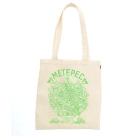 Titicaca ZNSCBB7008 Women's Cotton Tote Bag, A4, Long, Shoulder Bag, green