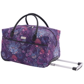 Travelers Club Unisex Bella Caronia Deluxe 20", 3 Piece, or 7 Piece Luggage & Travel Accessories Set Jardin