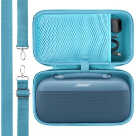 Lebakort Hard Case Compatible with Bose SoundLink Max Portable Speaker Large Waterproof Wireless Bluetooth Speaker (Blue Case)