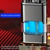 Lighter, Windproof Torch Lighter Jet Flame and Soft Flame, Cool