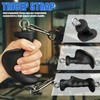 Ergonomic Tricep Rope Pull Down Attachment, Upgraded Long Triceps Rope