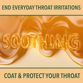 Ricola Throat Balm Caramel Throat Drops with Liquid Center, 34 Count, Coat & Protect Your Throat, Daily Throat Relief & Protection, Oral Demulcent