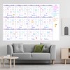 Large Dry Erase Calendar for Wall – Undated Yearly Wall