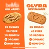 Olyra Breakfast Biscuits Cinnamon Tahini, Kids Healthy Snacks, Low Sugar,