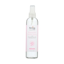 Reviva Labs Facial Spray, Rosewater, for Normal to Dry Skin, 8-Ounces (Pack of 3)