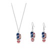 WLL 4th of July USA American Flag Flip-flop Beach Sandal
