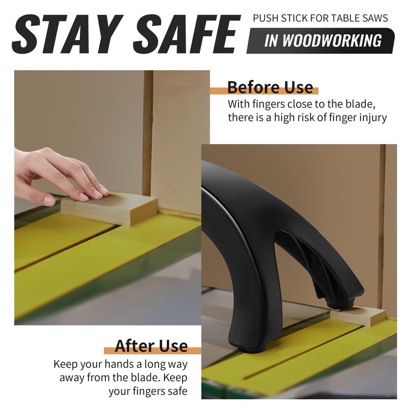 Miter Saw Hold Down Stick, Miter Saw Accessories, Woodworking Protection