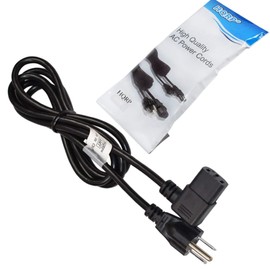 HQRP AC Power Cord Compatible with Saeco 183921850 Nina Espresso, Charisma, Gaggia Espresso, Coffee, Classic, Baby, Pure & Color, Evolution Coffee Espresso Cappuccino Maker Machine Cable, UL Listed