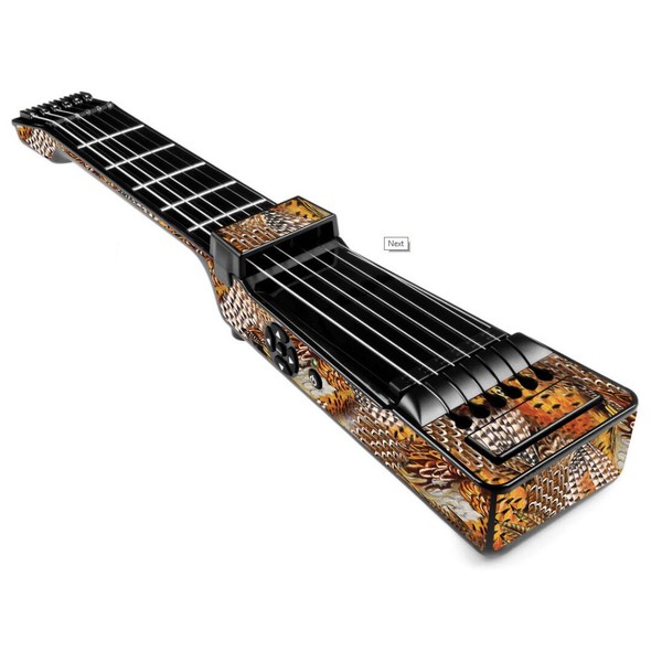 MightySkins Skin Compatible With Jamstik+ Portable SmartGuitar - Pheasant Feathers