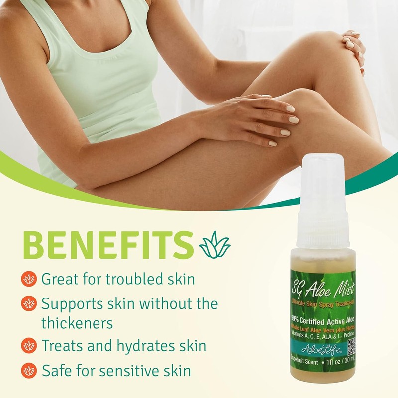 Aloe Life SG Mist Gel, 4 Ounce