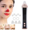 Electric Vacuum Blackhead Remover Rechargeable Face Pore Cleaner Acne Whitehead