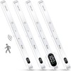 WILLED Motion Sensor Light Indoor, Battery Display, 60 LED Touch