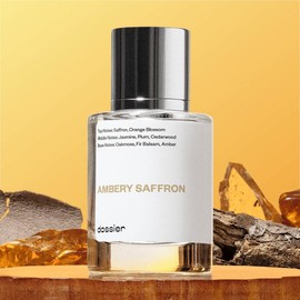 Ambery Saffron, Dossier, Unisex Perfume, Eau de Parfum, 50ml-100ml-150ml, Saffron, Oakmoss, Jasmine, Plum, Cedarwood:_50mL