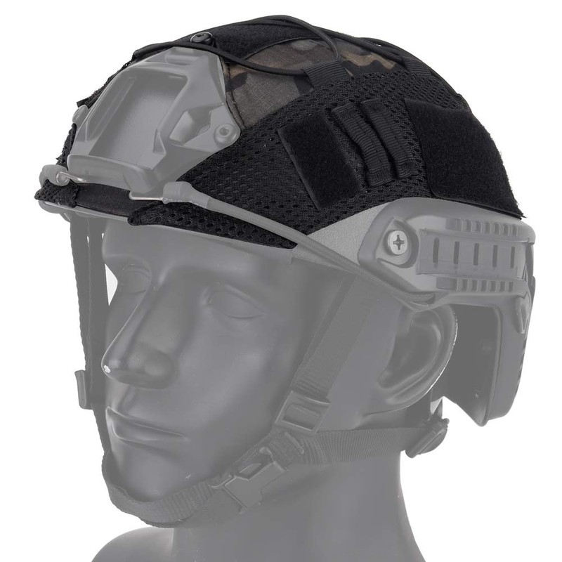 Helmet Cover, Tactical Cloth Cover for BJ/PJ/MH Airsoft Paintball Fast