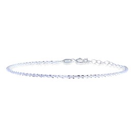 Raffici Silver Bracelet for Women 925 Sterling Silver Bracelet Sophisticated and Minimal Chain for Womens Jewellery Ladies Love Bracelets Valentine's Day Mother's Day Gifts for Her Wife Mum