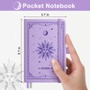 EMSHOI A6 Notebook for Women Men, Small Mini Cute Pocket