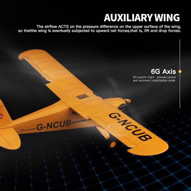 Park10 Toys Upgrade A160 J3-CUB RC Airplane for Adults 5