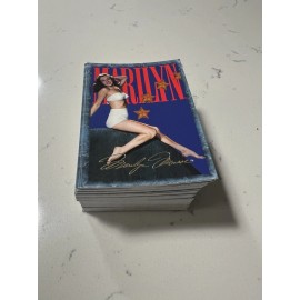 1993 Collector Marilyn Monroe Trading Cards Complete Set Of 100 Sports Time NEW!