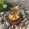 Brass Sundial Compass in Leather Case - Nautical Gifts for