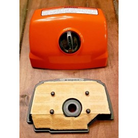 STIHL NEW Genuine STIHL Air Filter Cover w/Filter MS201TC-M (M-Tronic) OEM 11451401904