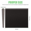 Jetec 6 Peices Self-Adhesive Door Corner Seals, Gap Filler Seal