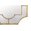 Creative Co-Op Metal Wall Gold Finish Mirror