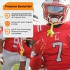 2Pcs Bucal Futbol americano,Football Mouth Guard con Canal de Flujo