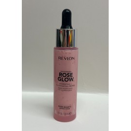 Revlon Rose Glow Hydrating + Illuminating Primer 1 oz -Rose Quartz