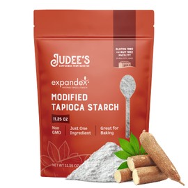 Judee's Gluten Free Expandex Modified Tapioca Starch Powder - 11.25 oz - Delicious and 100% Gluten-Free - Great for Homemade Treats & Baked Goods - Thickens and Enhances Texture, Flavor, & Appearance