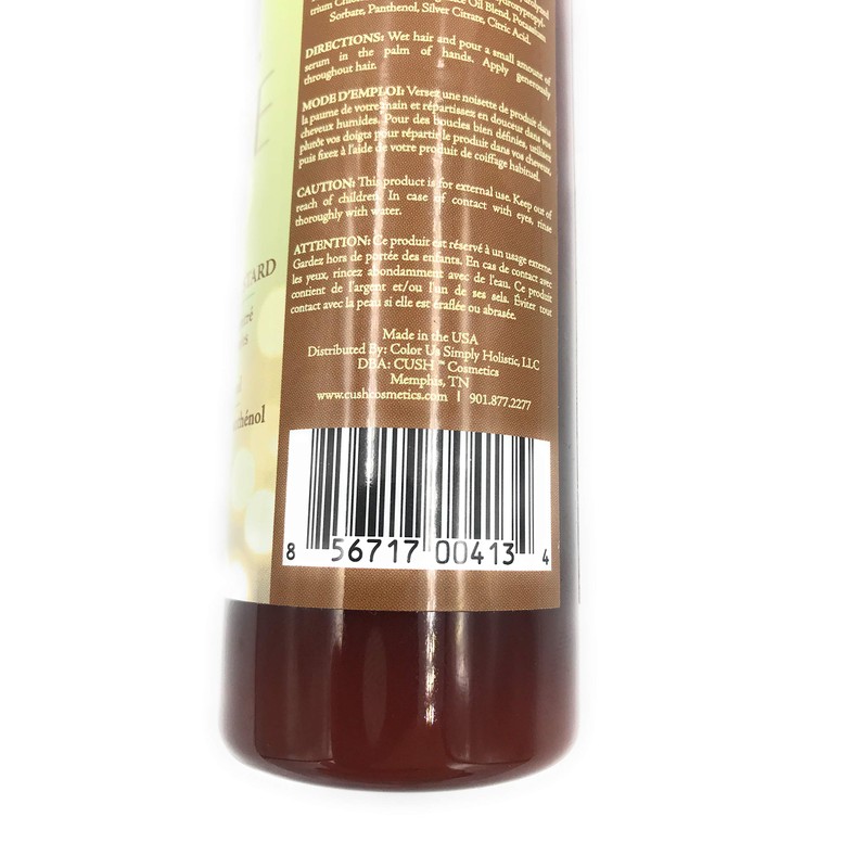 CUSH Hydrate Me Aloe Honey Curl Boosting Custard, 8 OZ