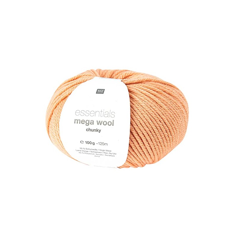 Rico Design Essentials Mega Wool Chunky 100g Salmon