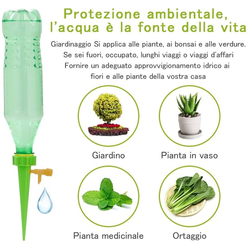 TAVZEW Picos de riego Automático, Bebedero de Plantas, Dispositivos de