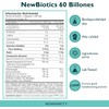 NEWMANITY Probióticos 60 Billones + Prebióticos y Magnesio - 120