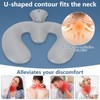 SelfTek Neck and Shoulder Hot Water Bottle for Adults 1.2L